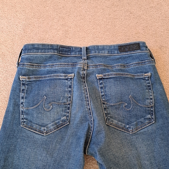 Adriano Goldschmied Jeans Womens 26 Blue The Prima Crop Mid Rise Cigarette Leg - Picture 8 of 12